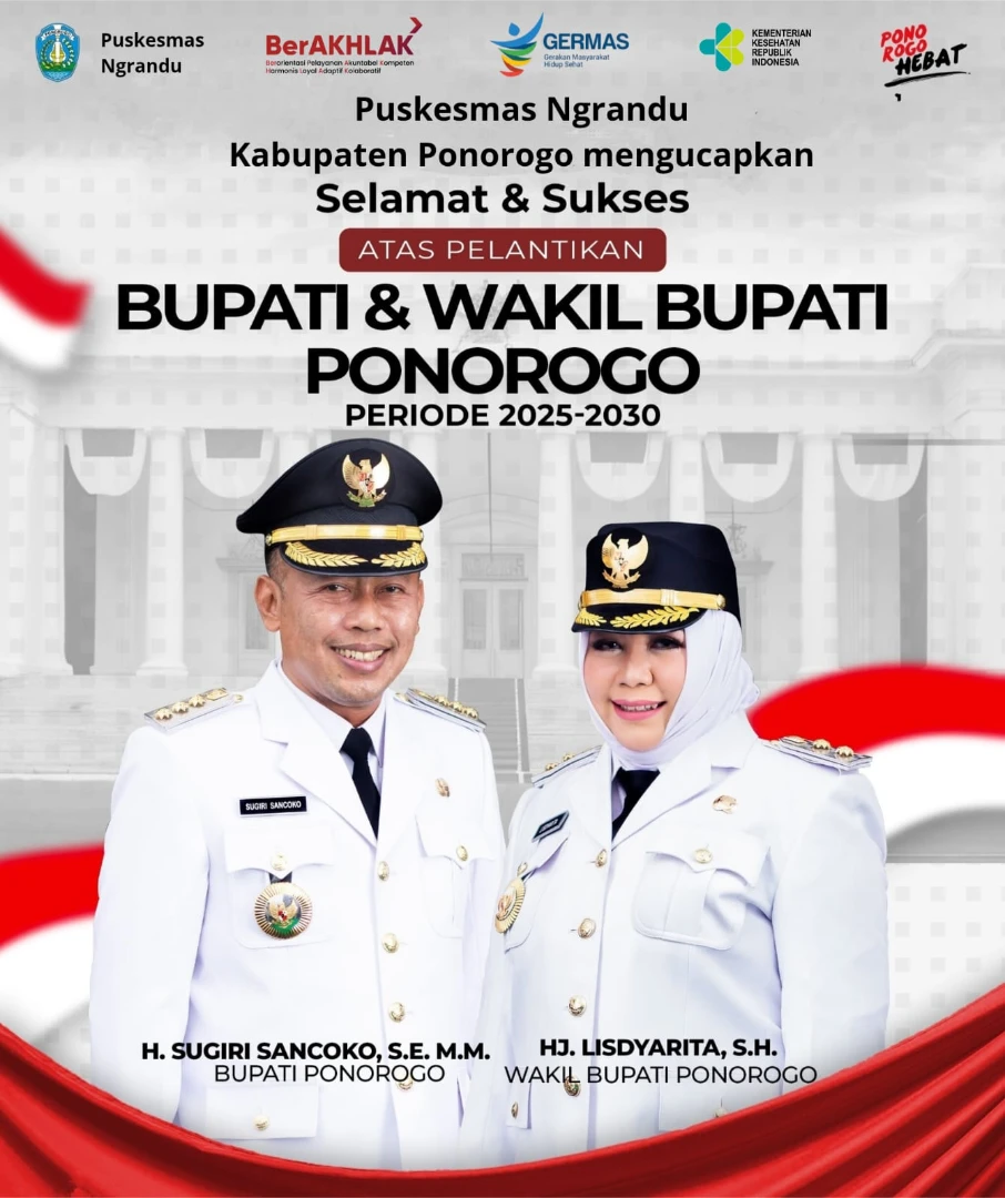 KELUARGA BESAR PUSKESMAS NGRANDU - (Ada 1 foto)